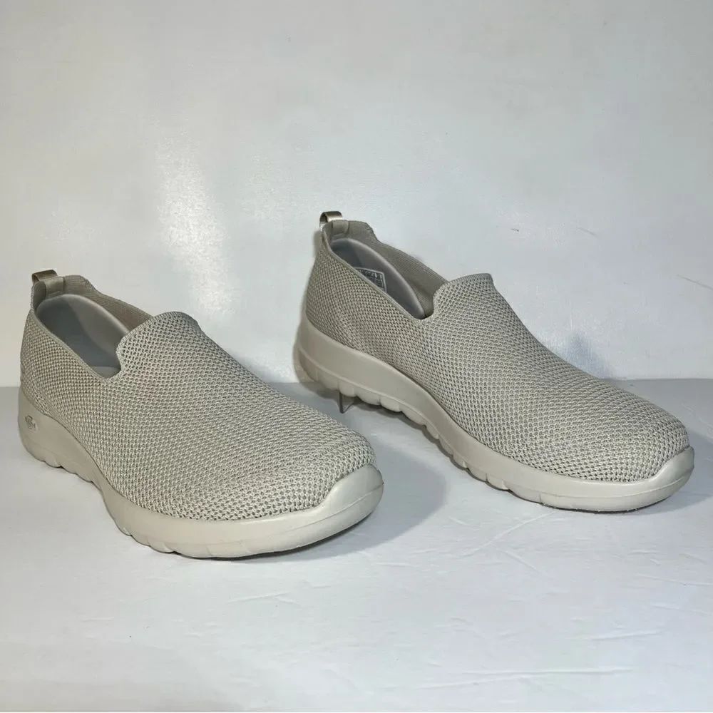 Skechers GOwalk Joy Sensational Day Knit Walking Sneakers - Picture 3 of 7